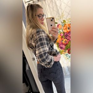 Wedgie Straight Crop Levi Jeans Size 25